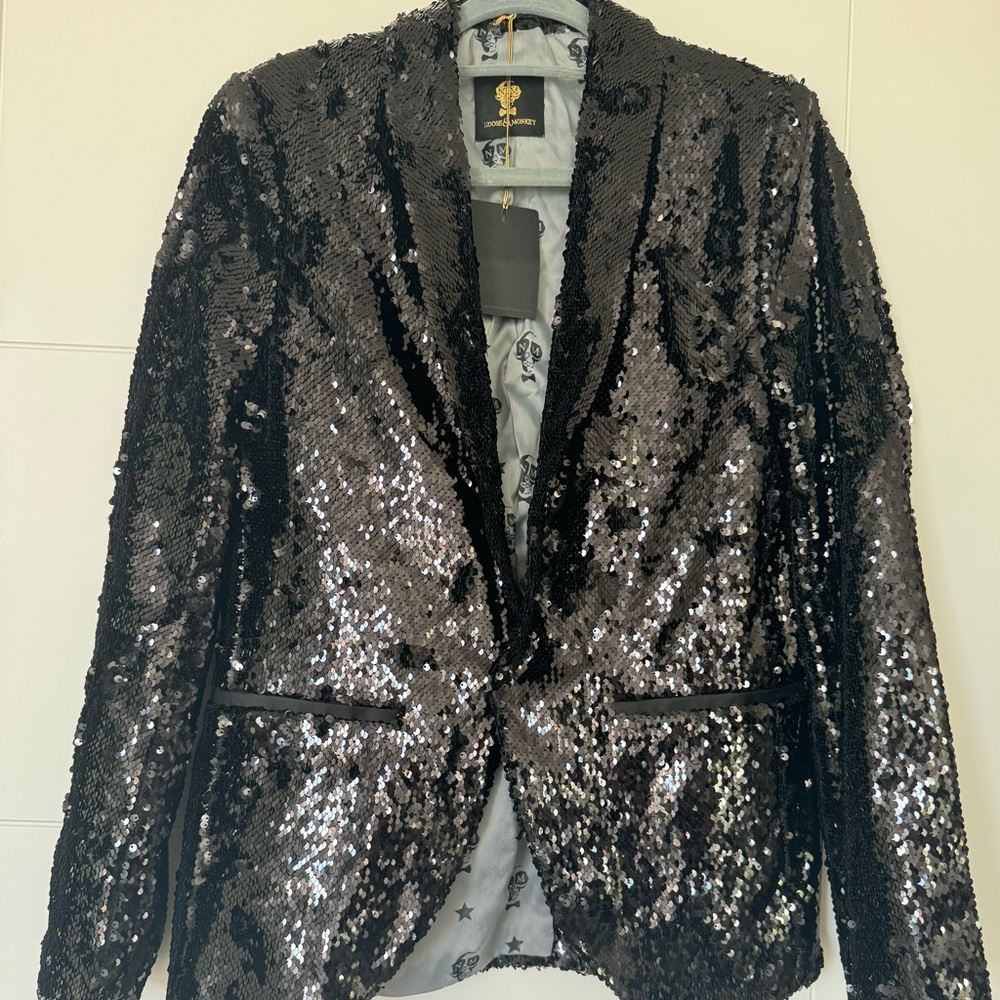Sequin Blazer Jacket